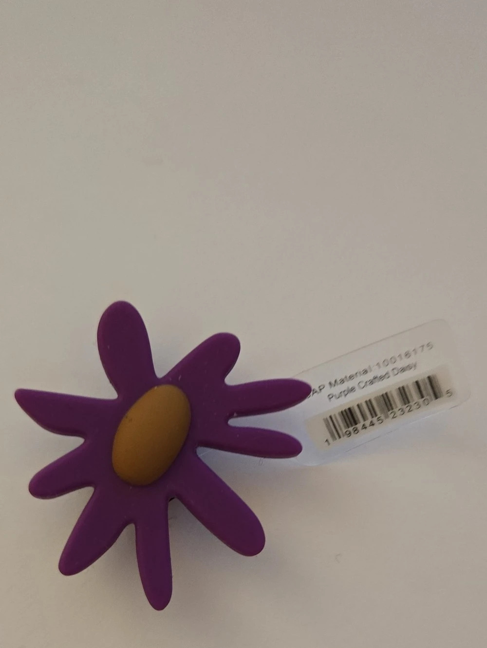 Crocs Purple Crafted Daisy Jibbitz Shoe Charm